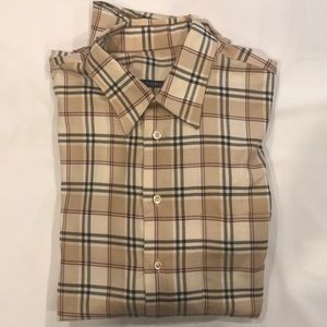 Authentic Burberry long sleeve button down